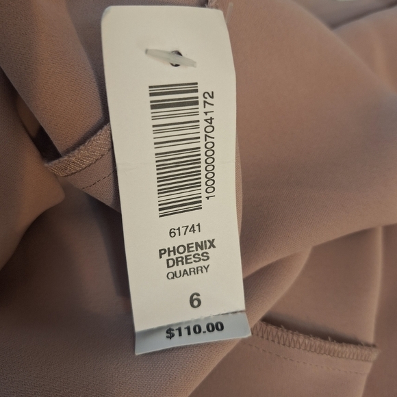 Aritzia Babaton Phoenix Dress Quarry SZ S - Picture 11 of 13